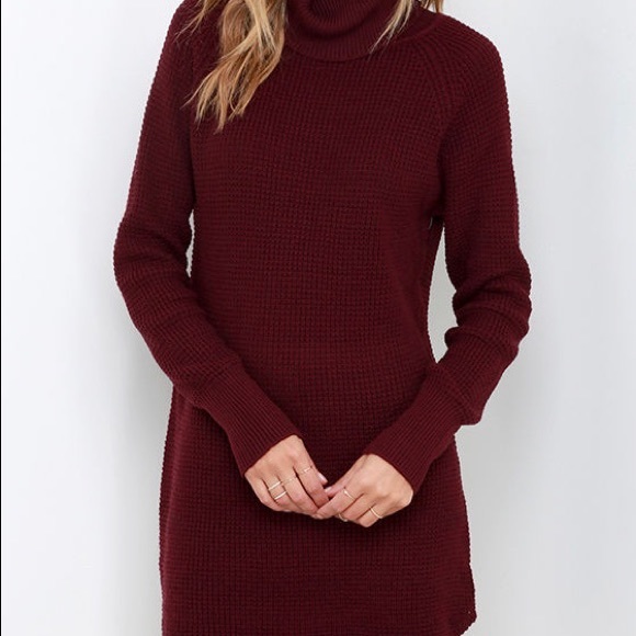 Forever 21 Dresses & Skirts - Burgundy dress